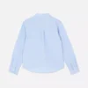 Camisas oxford de manga comprida para meninos mais velhos
