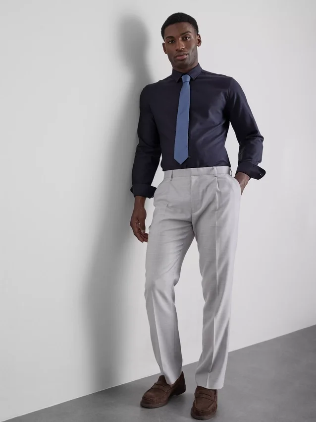 Camisas Oxford texturadas