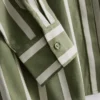 Camisas às riscas em popeline de algodão