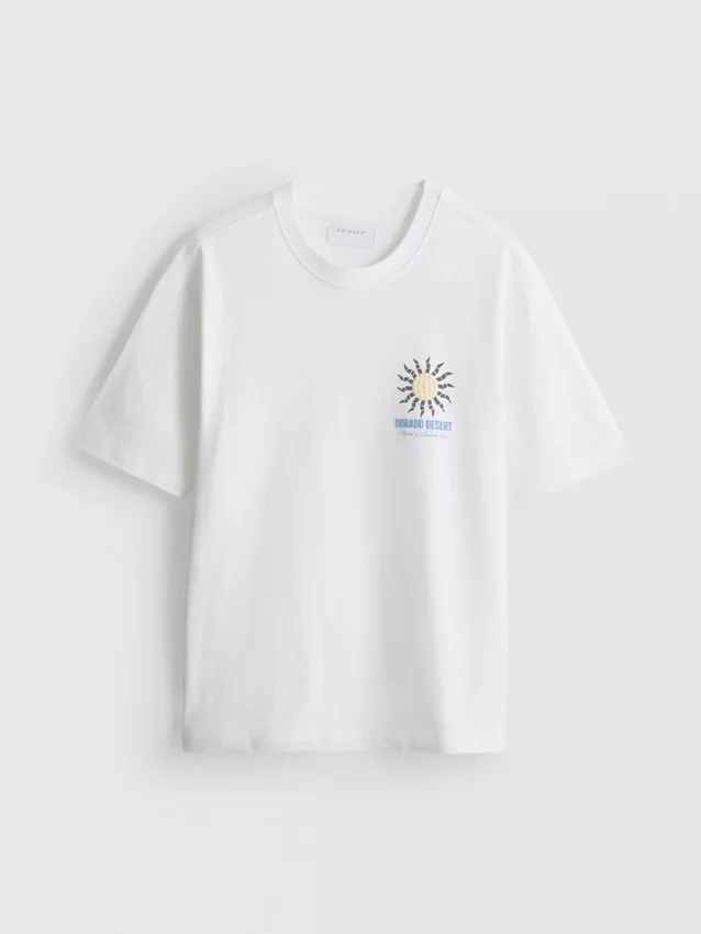 Camiseta com estampado «Dorado Desert»