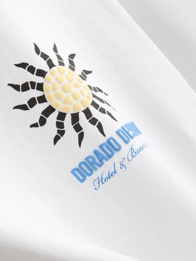 Camiseta com estampado «Dorado Desert»