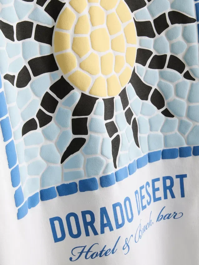 Camiseta com estampado «Dorado Desert»