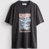 Camiseta com estampado Kameoka