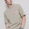 Camiseta com estampado «Washed Japan»
