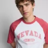 Camiseta raglan Nevada