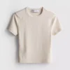 Camisola básica para bebé com elevado teor de algodão