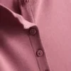 Camisola com botões, em malha canelada rica em algodão