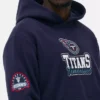 Camisola com capuz com o logótipo dos Tennessee Titans da NFL