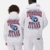 Camisola com capuz com o logótipo dos Tennessee Titans da NFL