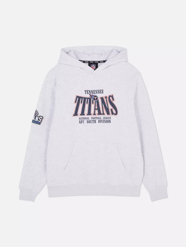 Camisola com capuz com o logótipo dos Tennessee Titans da NFL