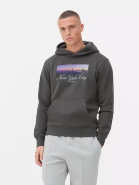 Camisola com capuz da cidade de Nova Iorque