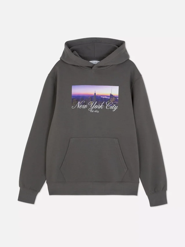 Camisola com capuz da cidade de Nova Iorque