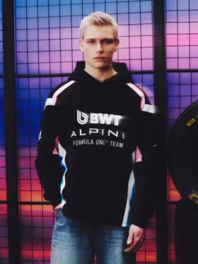 Camisola com capuz da equipa BWT Alpine de Fórmula 1