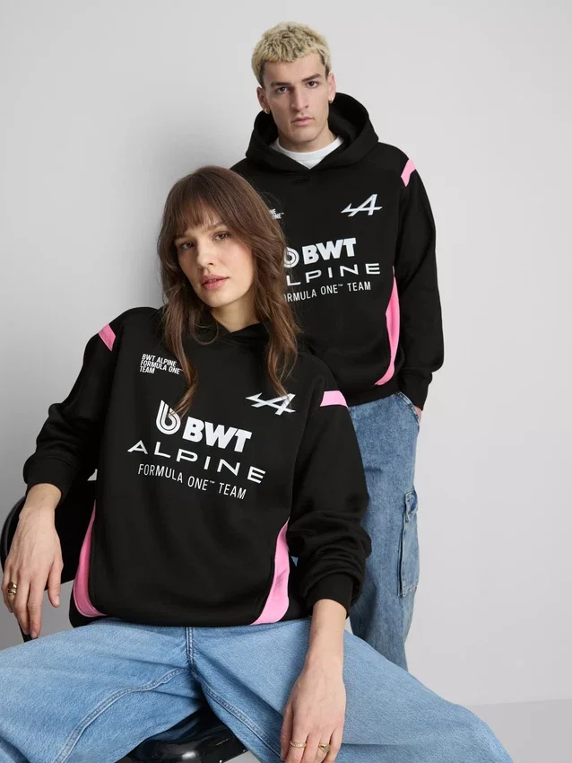 Camisola com capuz da equipa BWT Alpine de Fórmula 1