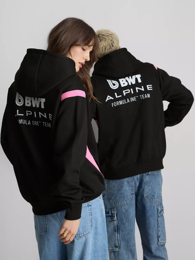 Camisola com capuz da equipa BWT Alpine de Fórmula 1
