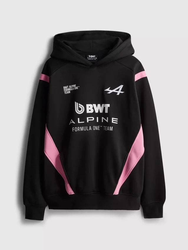 Camisola com capuz da equipa BWT Alpine de Fórmula 1
