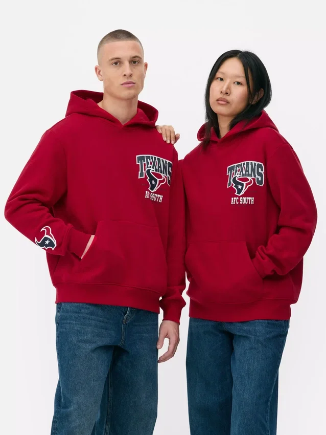 Camisola com capuz da equipa dos Houston Texans da NFL
