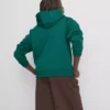 Camisola com capuz desportiva de corte descontraído