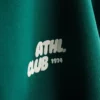 Camisola com capuz desportiva de corte descontraído