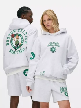 Camisola com capuz dos Boston Celtics da NBA