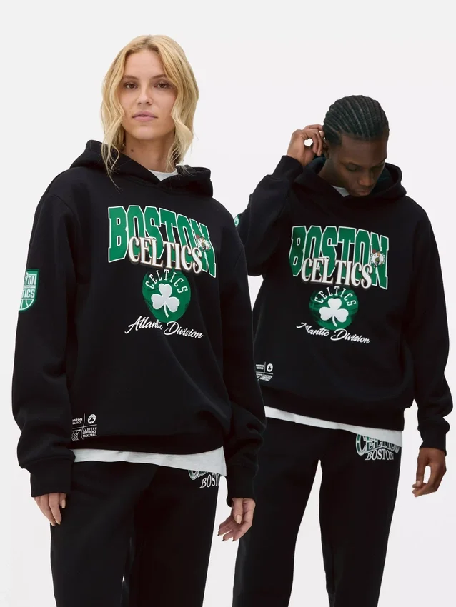 Camisola com capuz dos Boston Celtics da NBA