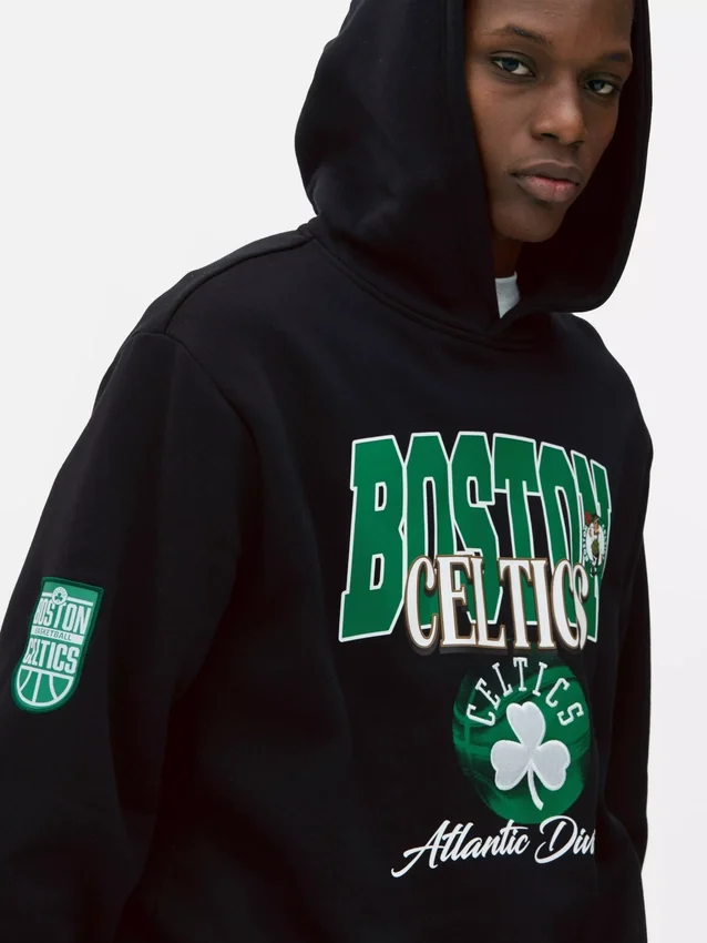 Camisola com capuz dos Boston Celtics da NBA