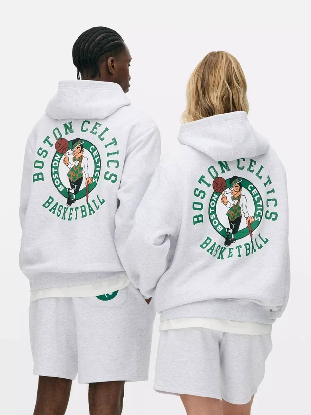 Camisola com capuz dos Boston Celtics da NBA