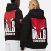 Camisola com capuz dos Chicago Bulls da NBA