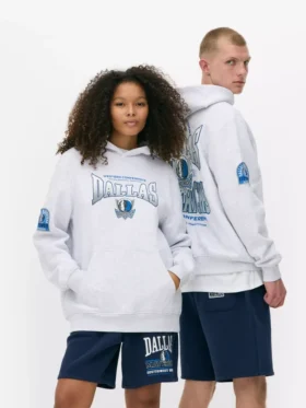 Camisola com capuz dos Dallas Mavericks da NBA