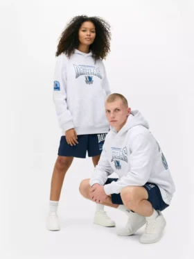 Camisola com capuz dos Dallas Mavericks da NBA