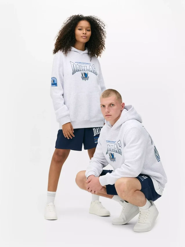 Camisola com capuz dos Dallas Mavericks da NBA