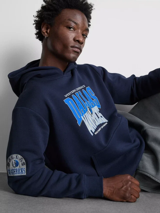 Camisola com capuz dos Dallas Mavericks da NBA