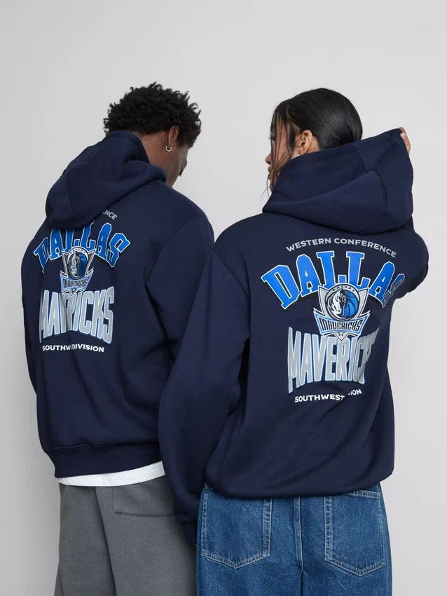 Camisola com capuz dos Dallas Mavericks da NBA