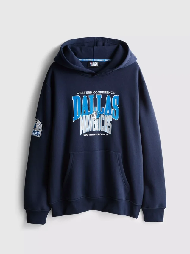 Camisola com capuz dos Dallas Mavericks da NBA