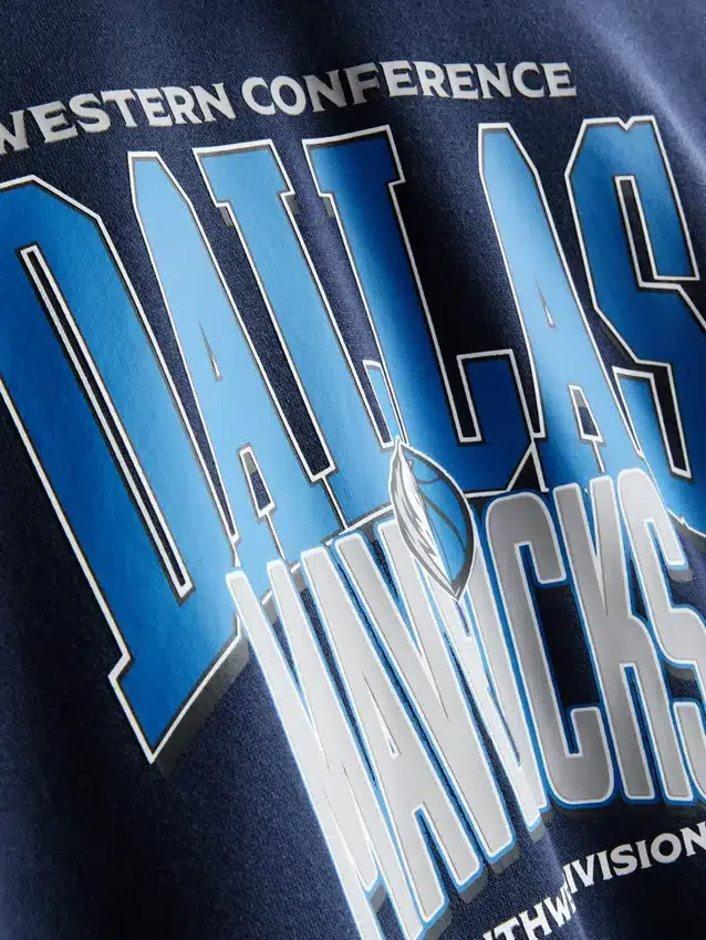 Camisola com capuz dos Dallas Mavericks da NBA