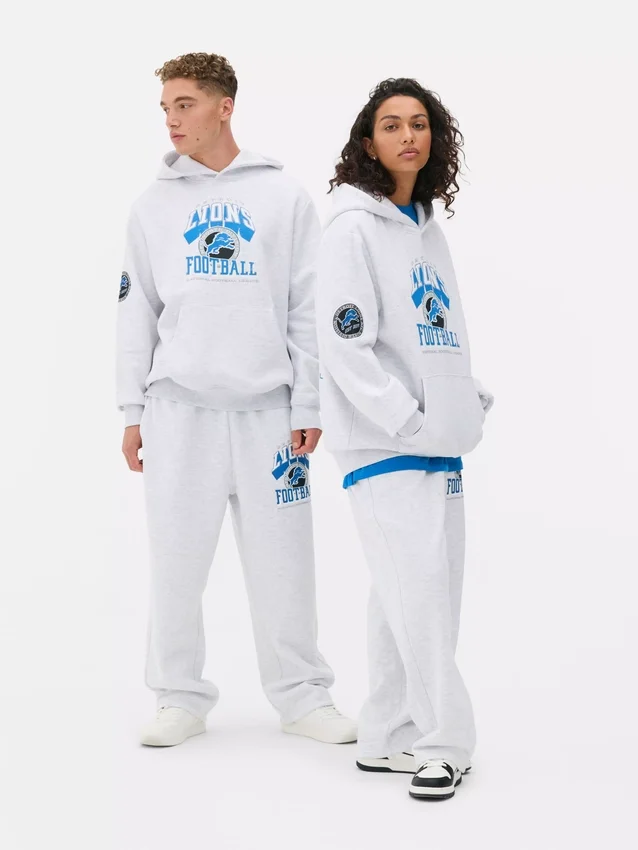 Camisola com capuz dos Detroit Lions da NFL