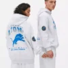 Camisola com capuz dos Detroit Lions da NFL