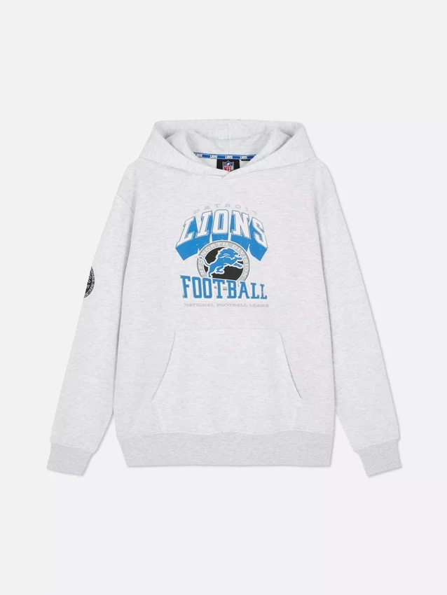 Camisola com capuz dos Detroit Lions da NFL