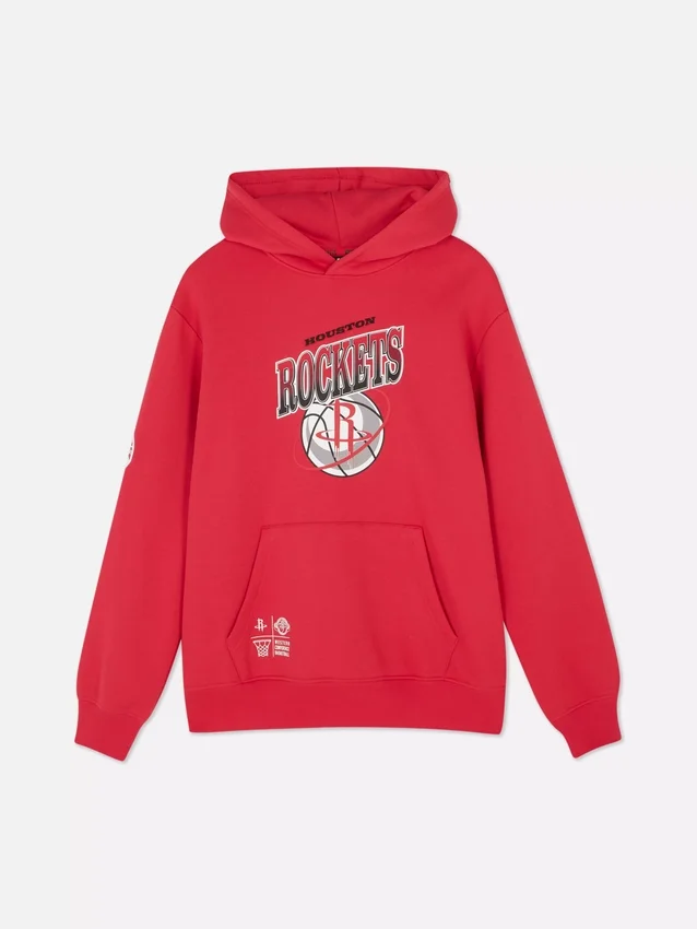 Camisola com capuz dos Houston Rockets da NBA