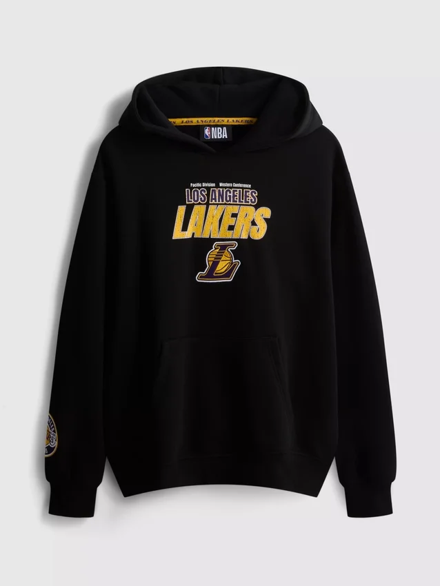 Camisola com capuz dos Los Angeles Lakers da NBA