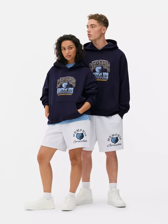 Camisola com capuz dos Memphis Grizzlies da NBA