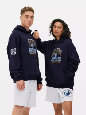 Camisola com capuz dos Memphis Grizzlies da NBA