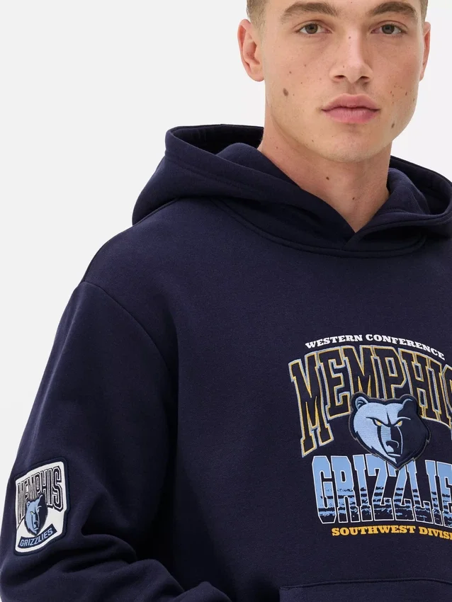 Camisola com capuz dos Memphis Grizzlies da NBA