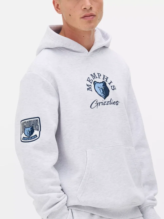 Camisola com capuz dos Memphis Grizzlies da NBA