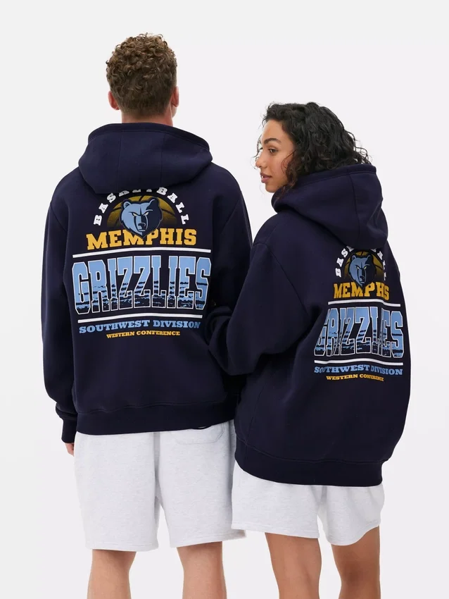 Camisola com capuz dos Memphis Grizzlies da NBA