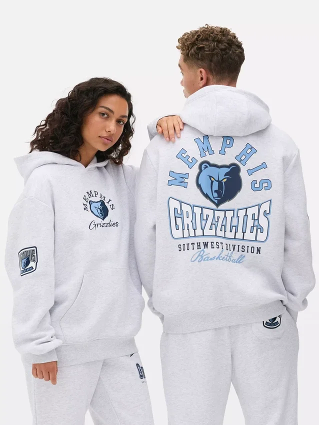 Camisola com capuz dos Memphis Grizzlies da NBA