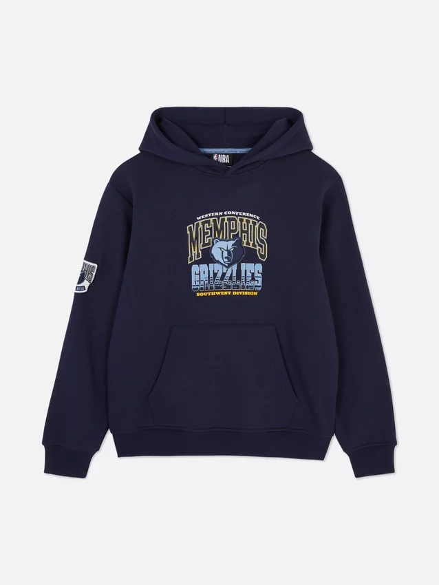 Camisola com capuz dos Memphis Grizzlies da NBA