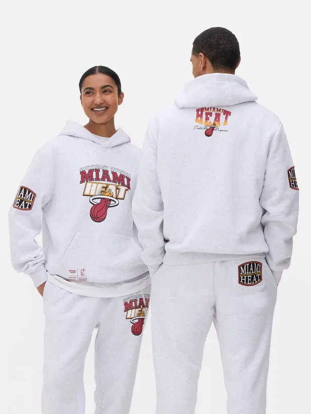 Camisola com capuz dos Miami Heat da NBA