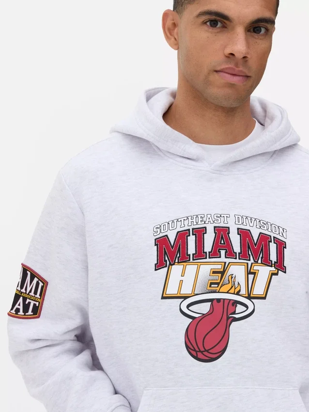 Camisola com capuz dos Miami Heat da NBA