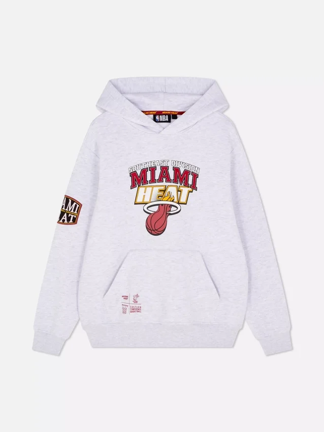 Camisola com capuz dos Miami Heat da NBA